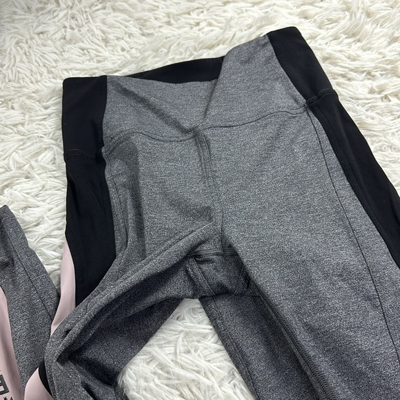 Lululemon Get Going Train Tight *28" Heathered Black / Black / Smoky Blush - Picture 2 of 6